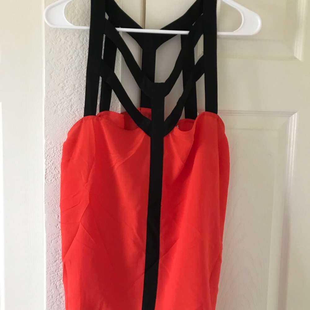 Strappy tank